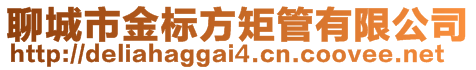 聊城市金標(biāo)方矩管有限公司