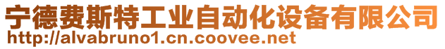 寧德費(fèi)斯特工業(yè)自動(dòng)化設(shè)備有限公司