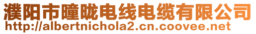 濮阳市曈昽电线电缆有限公司