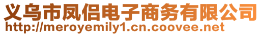 义乌市凤侣电子商务有限公司