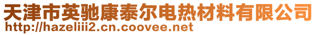 天津市英馳康泰爾電熱材料有限公司