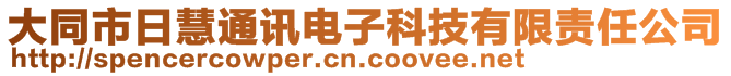 大同市日慧通訊電子科技有限責任公司