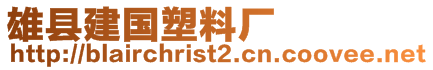 雄縣建國塑料廠