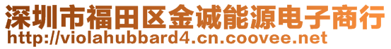 深圳市福田區(qū)金誠能源電子商行