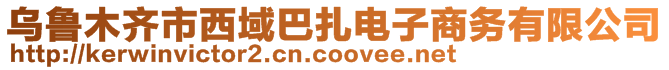 烏魯木齊市西域巴扎電子商務(wù)有限公司