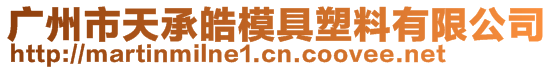 廣州市天承皓模具塑料有限公司