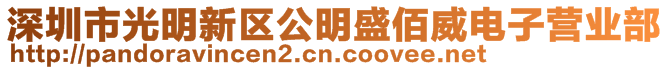 深圳市光明新區公明盛佰威電子營業部
