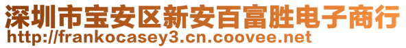 深圳市宝安区新安百富胜电子商行