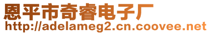 恩平市奇睿電子廠