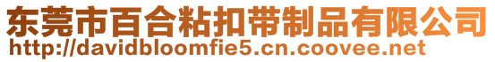 東莞市百合粘扣帶制品有限公司