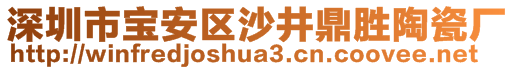 深圳市宝安区沙井鼎胜陶瓷厂