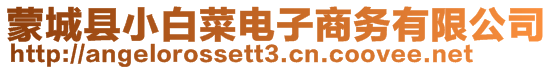 蒙城縣小白菜電子商務(wù)有限公司