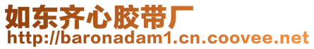 如東齊心膠帶廠