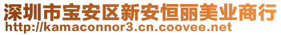深圳市寶安區新安恒麗美業商行