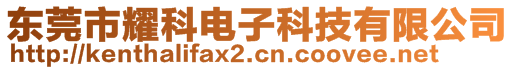 東莞市耀科電子科技有限公司