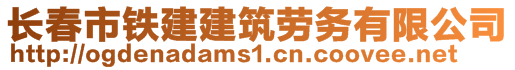 長春市鐵建建筑勞務(wù)有限公司