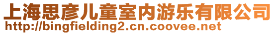 上海思彥兒童室內(nèi)游樂(lè)有限公司