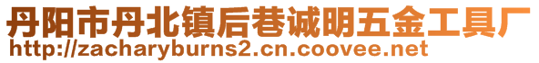 丹陽市丹北鎮(zhèn)后巷誠明五金工具廠