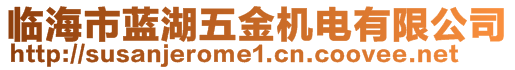 臨海市藍(lán)湖五金機(jī)電有限公司