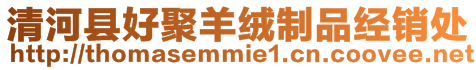 清河縣好聚羊絨制品經銷處