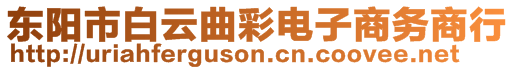 東陽市白云曲彩電子商務(wù)商行