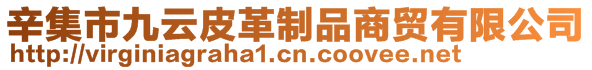 辛集市九云皮革制品商贸有限公司