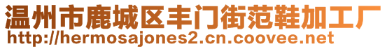 溫州市鹿城區(qū)豐門街范鞋加工廠