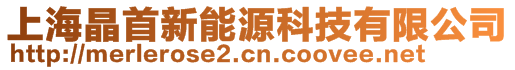 上海晶首新能源科技有限公司