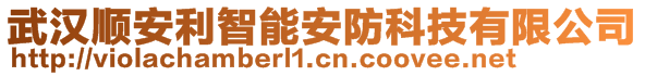 武汉顺安利智能安防科技有限公司