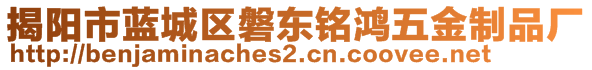 揭陽市藍(lán)城區(qū)磐東銘鴻五金制品廠