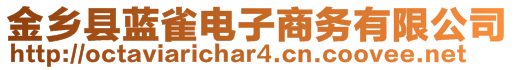 金鄉(xiāng)縣藍雀電子商務有限公司