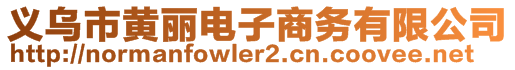 義烏市黃麗電子商務(wù)有限公司