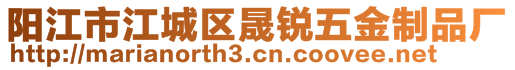 陽江市江城區(qū)晟銳五金制品廠