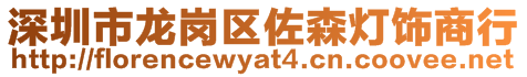 深圳市龍崗區佐森燈飾商行