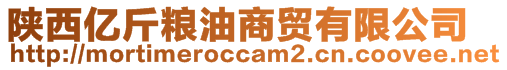 陜西億斤糧油商貿有限公司