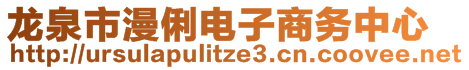 龍泉市漫俐電子商務(wù)中心