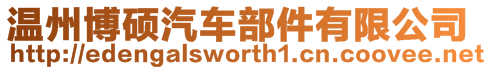溫州博碩汽車部件有限公司