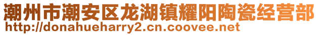 潮州市潮安區(qū)龍湖鎮(zhèn)耀陽(yáng)陶瓷經(jīng)營(yíng)部