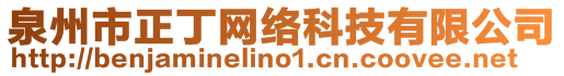 泉州市正丁網(wǎng)絡(luò)科技有限公司