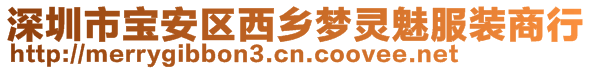 深圳市寶安區(qū)西鄉(xiāng)夢靈魅服裝商行