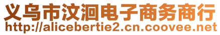 義烏市汶洄電子商務(wù)商行