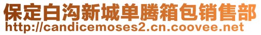 保定白溝新城單騰箱包銷售部