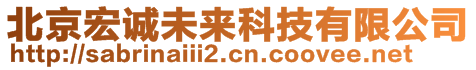 北京宏誠未來科技有限公司