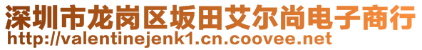 深圳市龍崗區(qū)坂田艾爾尚電子商行
