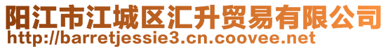 阳江市江城区汇升贸易有限公司