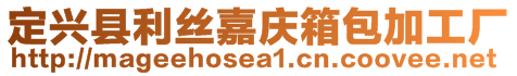 定興縣利絲嘉慶箱包加工廠