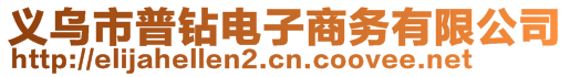 義烏市普鉆電子商務(wù)有限公司