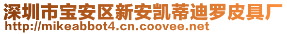 深圳市宝安区新安凯蒂迪罗皮具厂