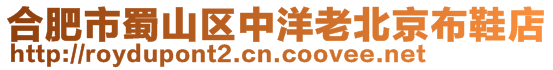 合肥市蜀山區中洋老北京布鞋店