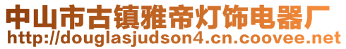 中山市古鎮(zhèn)雅帝燈飾電器廠